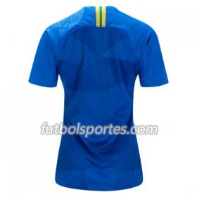 Camisetas Brasil Mujer Segunda Equipacion Mundial 2018